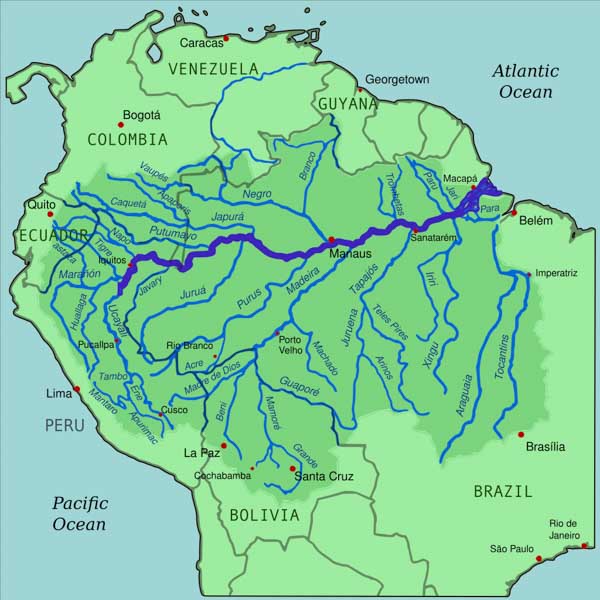 Amazonas fluss